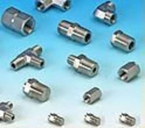 Racor hidráulico - 1/8" - 1" - BULK - de rosca / de acero inoxidable / para manipulación de precisión
