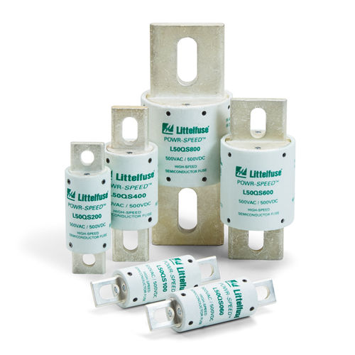 Fusible cilíndrico - L50QS series - Littelfuse - hoja / limitador / de alta velocidad