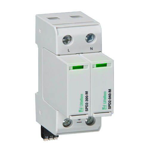 Protector de sobretensión de tipo 2 - SPD2 1P+1 series - Littelfuse - de tipo 1 / clase II / para alimentación eléctrica