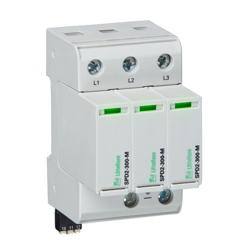 Protector de sobretensión de tipo 2 - SPD2 3P+0 series - Littelfuse - de tipo 1 / clase II / 3 polos