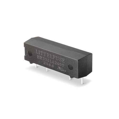 Relé reed DC - HE3300 series - Littelfuse - en miniatura / SIL / de alta tensión