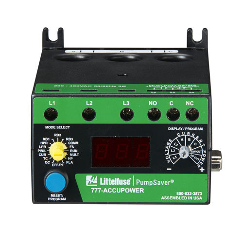 Relé de protección de tensión - 777-ACCUPOWER - Littelfuse - de corriente / de potencia / de factor de potencia