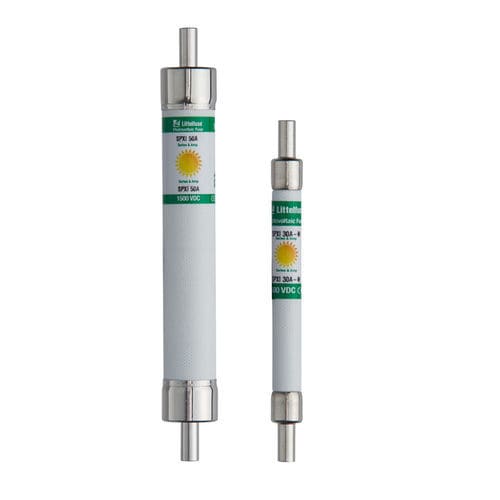 Fusible de acción rápida - SPXI series - Littelfuse - para aplicaciones fotovoltaicas