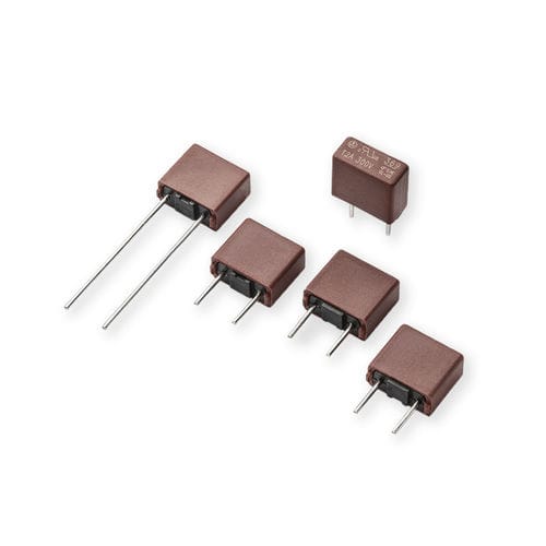 Fusible subminiatura - 369 series - Littelfuse - compacto / radial / retardado