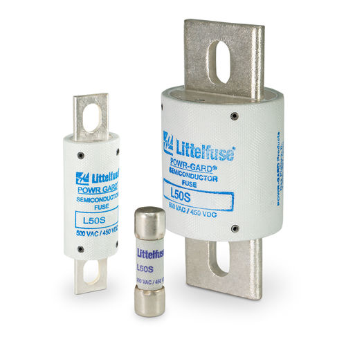 Fusible cilíndrico - L50S series - Littelfuse - hoja / limitador / de alta velocidad