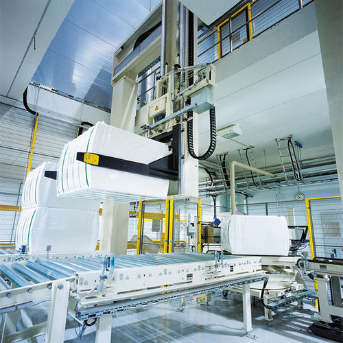 Prensa de balas para textiles - AUTEFA SOLUTIONS - vertical / automática