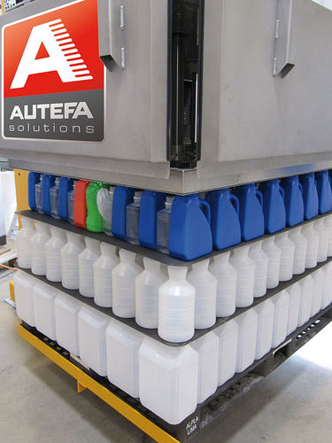 Paletizador-despaletizador por capas - VacuGrip - AUTEFA SOLUTIONS - para botellas de plástico / de manipulación / para palés