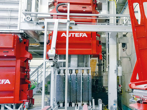 Flejadora automática - AUTO-STRAP - AUTEFA SOLUTIONS - para balas / para textiles