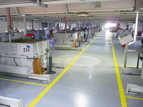 Sistema de transporte de contenedores - AUTEFA SOLUTIONS - industrial