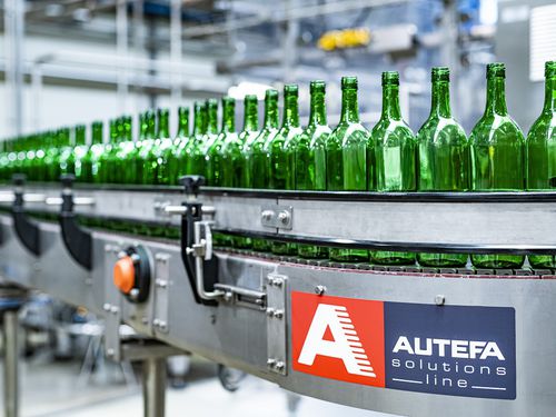 Sistema de transporte para botellas - AUTEFA SOLUTIONS - industrial