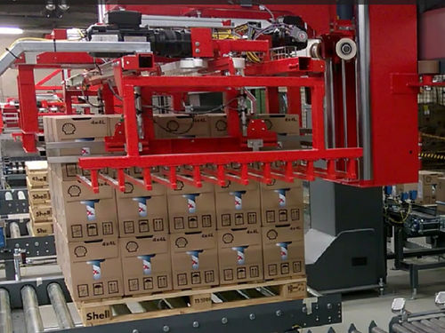 Paletizador de pórtico - AUTEFA SOLUTIONS - robotizado / industrial / de cartón