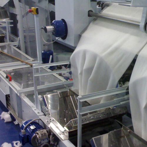 Cardadora para algodón - HYDRA - BONINO CARDING MACHINES - para fibras de viscosa / para aplicaciones médicas