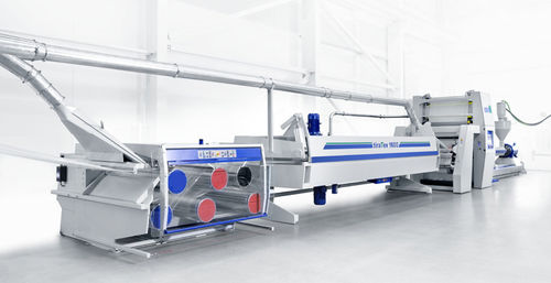 Línea de extrusión multietapa - TIRATEX - W&H Group - de cinta / para PP / para films estirables
