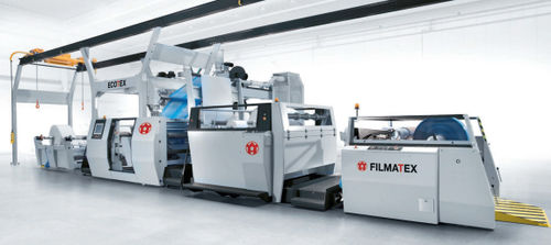 Sistema de recubrimiento/laminado con laminación - ECOTEX - W&H Group