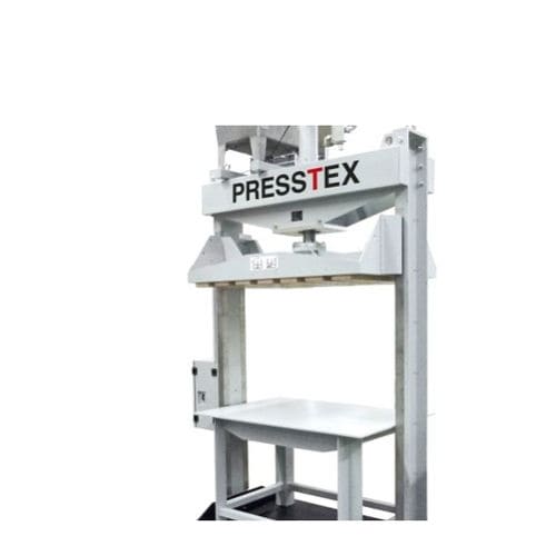 Prensa de balas compacta - PRESSTEX - W&H Group - para textiles / vertical / de carga frontal