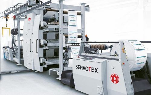 Máquina de impresión para papel - SERVOTEX - W&H Group - de film de plástico / de 4 colores / de 6 colores