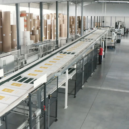 Sistema de paletización para saco - TRANSSYSTEMS - W&H Group - de papel / de paquetes