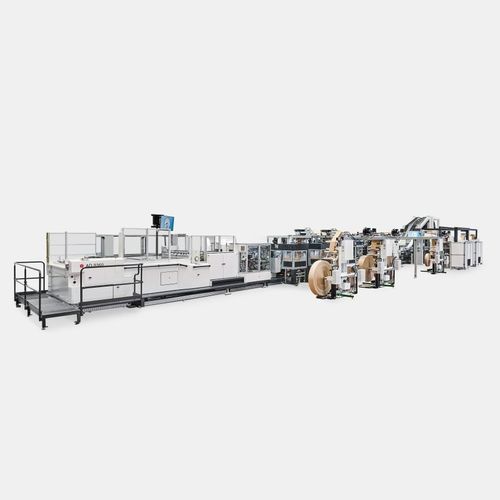 Máquina para fabricar bolsas de papel - AD 8360 - W&H Group - automática / de alta velocidad