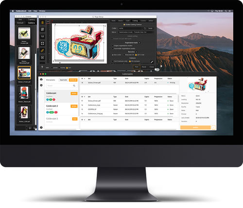 Software de impresión - CalderaRIP Version 13 - CALDERA - navegador