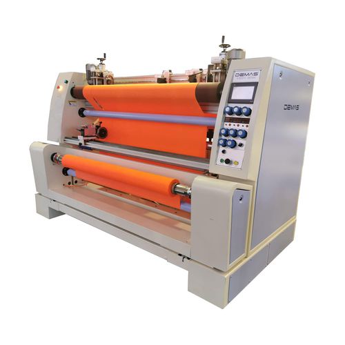 Máquina de hender de tejido - R.101-30 - DEMAS MAKINE - automática / con cabezal deslizante