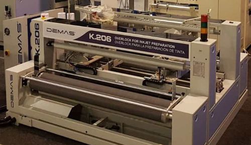 Máquina de coser punto anudado doble - K.206 - DEMAS MAKINE - de 2 agujas / de tejidos / fija