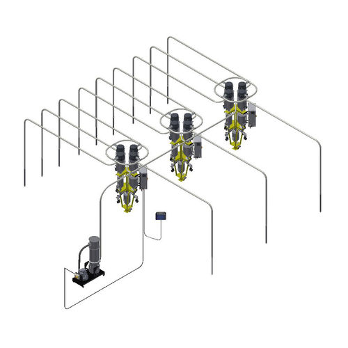 Sistema de transporte neumático centralizado - SMARTCONVEY - DOTECO - para bomba de vacío / de vacío