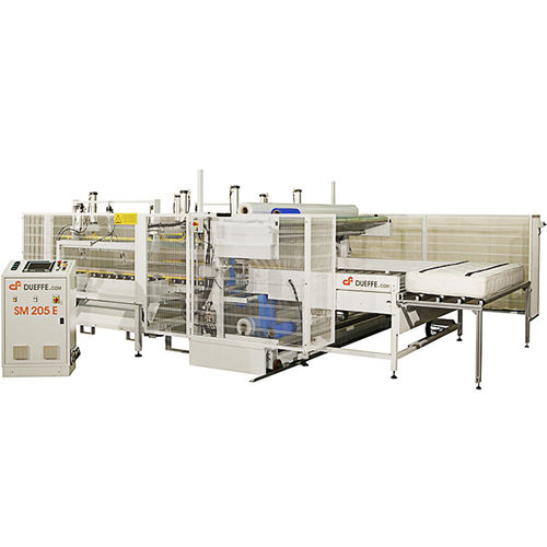 Máquina de embalaje automática - SM205 E - DUEFFE - horizontal / para colchón / para la industria textil