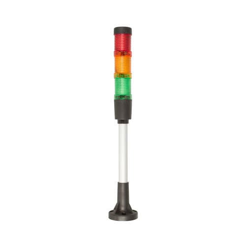Columna de señalización LED - LED-TLM MINI ECO - Moflash Signalling - permanente / de 3 colores / de 2 colores