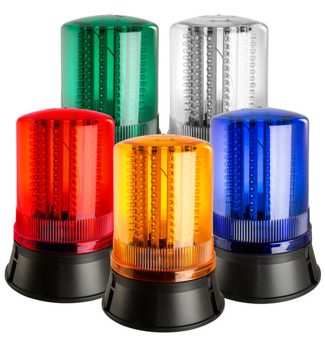 Avisador luminoso giratorio - LED401-400 - Moflash Signalling - permanente / intermitente / flash