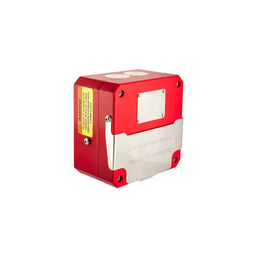 Pulsador de alarma manual para aplicaciones marinas - CP135 - Moflash Signalling - antideflagrante / ATEX / para atmósfera explosiva