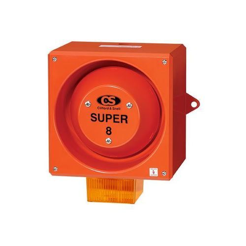 Sirena electrónica - YL80 Super - Moflash Signalling - resistente a las intemperies / resistente al fuego / IP66