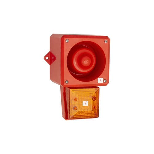 Avisador luminoso flash - YL5IS Hi Vis - Moflash Signalling - LED / DC / 12 Vcc