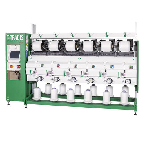 Máquina de bobinado para hilo elástico - SINCRO PLUS series - FADIS - cruzada / de precisión