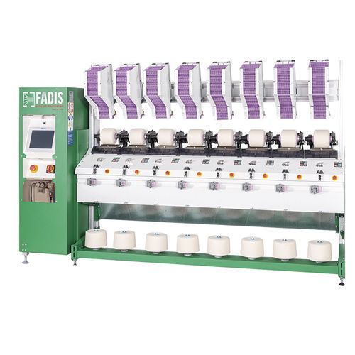Enrollador-desenrollador automático - SINCRO PLUS series  - FADIS - de hilado textil