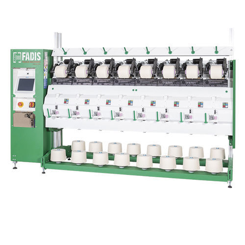 Máquina de bobinado de hilado textil - SINCRO PLUS  series - FADIS - cruzada / de proceso / de precisión