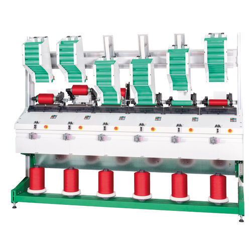 Enrollador-desenrollador de hilado textil - SINCRO PLUS  - FADIS - automático / de bobina a bobina