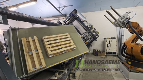 Máquina para fabricar para madera - BOS-V - HANDSAEME MACHINERY - para palés / automático / para líneas de ensamblaje