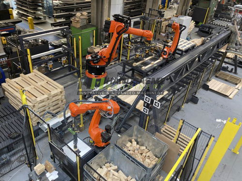 Máquina para fabricar para palés - BOS-ROBOT - HANDSAEME MACHINERY - robotizado / para la industria de la madera