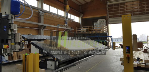 Máquina para fabricar de paneles - BOS-FRAM - HANDSAEME MACHINERY - automático / para obra de construcción / para la industria de la madera