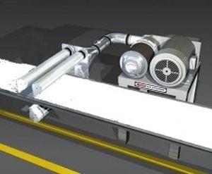 Cuchilla de aire de secado - SONIC AIR SYSTEMS - industrial / recta