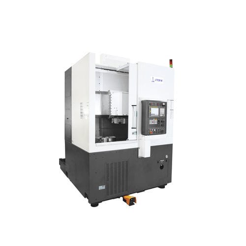 Centro de torneado-fresado CNC - LTV 30M - LMW - vertical / 2 ejes / con husillos