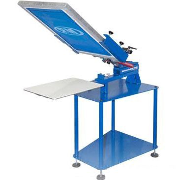 Máquina de serigrafia manual - SIDEWINDER SOLO™  - M&R - de color / para textiles / en plano