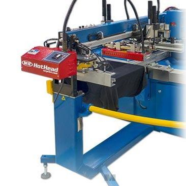 Prensa de compresión - HotHead™ series - M&R - para textiles / de rodillos / en caliente
