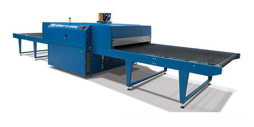 Secador de aire caliente - SPRINT® EV 2500 - M&R - para la industria textil / endurecedor / con transportador de cinta