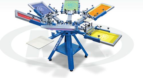 Máquina de serigrafia manual - KRUZER™ series - M&R - de 4 colores / de 6 colores / de 8 colores