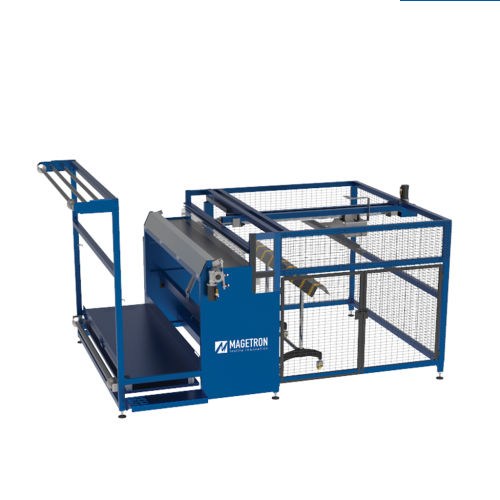 Máquina de corte de cuchilla - MZERO - MAGETRON - de tejido / apilador / automática
