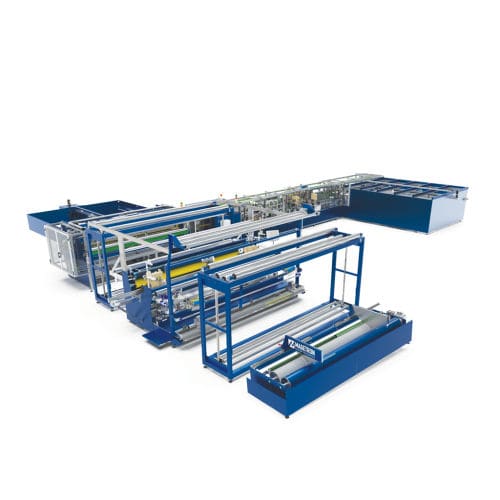 Línea de producción para textiles - ML-FFS - MAGETRON - automática