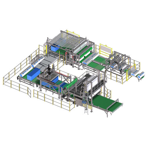 Máquina de embalaje automática - MATTHYS GROUP - con film / horizontal / para la industria textil