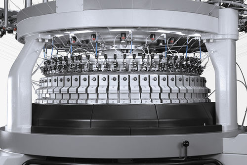 Máquina de tricotado circular - OVJA 1.6 EM - MAYER & CIE - jersey doble / industrial