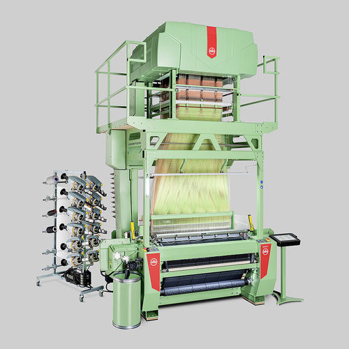 Máquina de tejer para etiquetas - MÜGRIP® MBJ8 1/1380 - MÜLLER FRICK - de alta velocidad / Jacquard